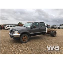 2004 FORD F350 CAB & CHASSIS