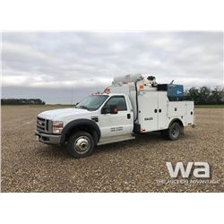 2008 FORD F550 SUPER DUTY SERVICE TRUCK