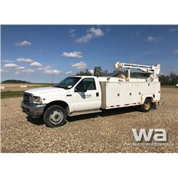 2003 FORD F550 SERVICE TRUCK