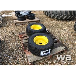 (2) TURFMASTER 24X12.00-12 TIRES & RIMS