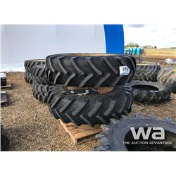 (2) MICHELIN 18.4-38 TRACTOR DUAL TIRES