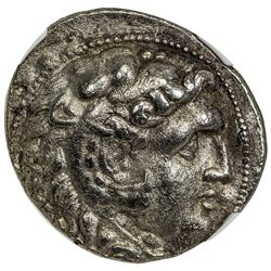 SELEUKID KINGDOM: Seleukos I Nikator, 312-280 BC, AR tetradrachm (17.49g). NGC EF