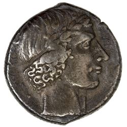SICILY: Leontini: Anonymous, ca. 425-420 BC, AR tetradrachm (17.09g). VF