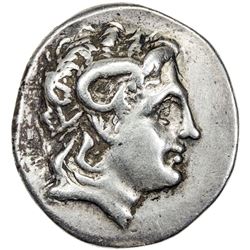 THRACIAN KINGDOM: Lysimachos, 323-281 BC, AR tetradrachm (15.50g). F-VF