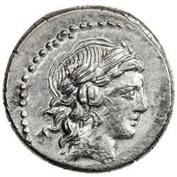 ROMAN REPUBLIC: L. Marcius Censorinus, 82 BC, AR denarius (4.00g), Rome. VF-EF