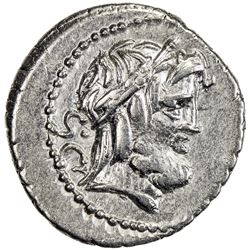 ROMAN REPUBLIC: L. Procilius L.f., 80 BC, AR denarius (3.47g), Rome. VF-EF