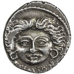 ROMAN REPUBLIC: L. Plautius Plancus, 47 BC, AR denarius (4.05g), Rome. VF-EF
