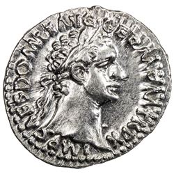 ROMAN EMPIRE: Domitian, 81-96 AD, AR denarius (3.43g), Rome, [90]. EF
