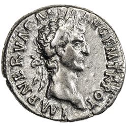 ROMAN EMPIRE: Nerva, 96-98 AD, AR denarius (3.26g), Rome, [97]. VF