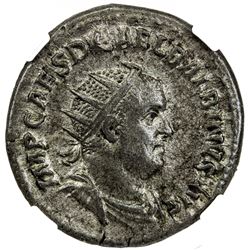 ROMAN EMPIRE: Balbinus, 238 AD, AR antoninianus (6.13g), Rome. NGC VF