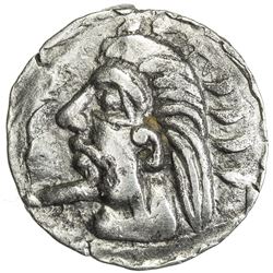SAMARKAND: Anonymous, ca. 1st century AD, AR unit (1.05g). VF