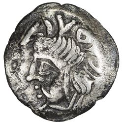 SAMARKAND: Anonymous, ca. 2nd century AD, AR unit (1.32g). VF