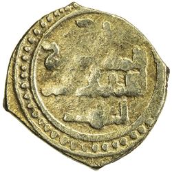 AMIRID OF VALENCIA: 'Abd al-'Aziz al-Mansur, 1021-1061, AV fractional dinar (1.08g), NM, ND. F