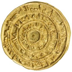 FATIMID: al-Mu'izz, 953-975, AV dinar (4.16g), Misr, AH364. EF-AU