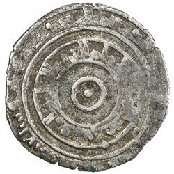 FATIMID: al-'Aziz, 975-996, AR 1/2 dirham (1.44g), al-Mahdiya, AH373. VF