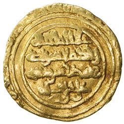 FATIMID: al-Hakim, 996-1021, AV 1/4 dinar (1.00g), al-Mansuriya DM. F