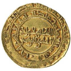 FATIMID: al-Zahir, 1021-1036, AV dinar (3.86g), Misr, AH414. VF