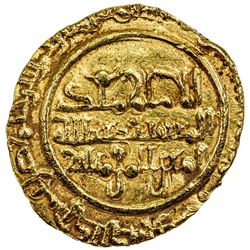 FATIMID: al-Mustansir, 1036-1094, AV 1/3 dinar (1.31g) ('Akka), DM. EF