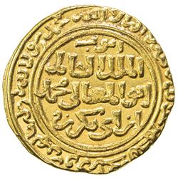 AYYUBID: al-Kamil Muhammad I, 1218-1238, AV dinar (6.05g), al-Qahira, AH627. EF