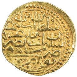 OTTOMAN EMPIRE: Selim II, 1566-1574, AV sultani (3.51g), Novaberde, AH974. VF-EF