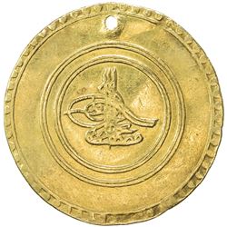TURKEY: Mustafa III, 1757-1774, AV 2 altin (2 findik) (6.54g), Islambul, AH1171 year 2. VF