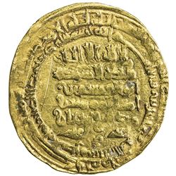 ZIYARID: Mardawij, 927-935, AV dinar (3.80g), Mah al-Basra, AH322. VF