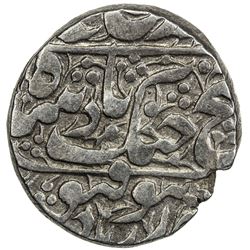 DURRANI: Fath Jang, 1842, AR rupee (8.95g), Ahmadshahi (=Qandahar), AH1258. VF