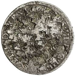 CHINESE CHOPMARKED: GUATEMALA: Carlos III, 1759-1788, AR 8 reales, 1761. VG