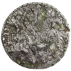 CHINESE CHOPMARKED: PERU: Carlos III, 1759-1788, AR 8 reales, 176x. VG