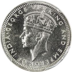 HONG KONG: George VI, 1937-1952, 5 cents, 1939-KN. PCGS SP64