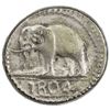 Image 1 : CEYLON: George III, 1760-1820, AR 48 stivers (8.98g), 1804. VF