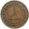 Image 2 : CEYLON: AE token (3.57g), ND (ca. 1866). VF-EF