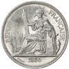 Image 1 : FRENCH INDOCHINA: AR piastre de commerce, 1886-A. UNC