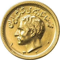 IRAN: Muhammad Reza Shah, 1941-1979, AR pahlavi (8.12g), SH1330. EF-AU