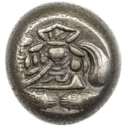 JAPAN: Genroku, 1688-1704, AR mameita-gin (6.28g). VF-EF
