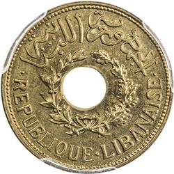 LEBANON: 2 1/2 piastres, 1940. PCGS MS65