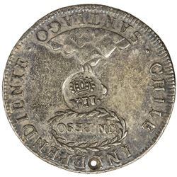 PHILIPPINES: Isabel II, 1833-1868, AR 8 reales, ND