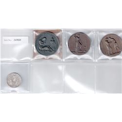FRANCE: LOT of 4 French medals of Napoleon
