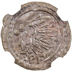CAMENZ: City coinage, AE 3 pfennig, 1622. NGC MS64