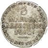 Image 1 : HANNOVER: AR 3 mariengroschen, 1820. PCGS MS64