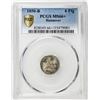Image 3 : HANNOVER: AR 6 pfennig, 1850-B. PCGS MS66