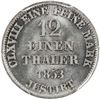 Image 2 : HANNOVER: AR 1/12 thaler, 1853. PCGS MS66