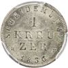 Image 2 : HESSE-DARMSTADT: AR kreuzer, 1836. PCGS MS65