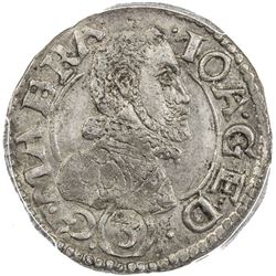 JAGERNDORF: AR 3 kreuzer, 1610. PCGS MS63