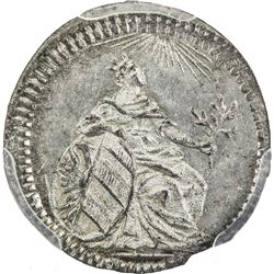 NUREMBERG: AR kreuzer, 1797. PCGS MS65