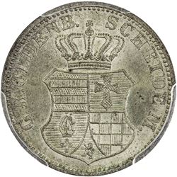 OLDENBURG: AR groschen, 1865-B. PCGS MS65