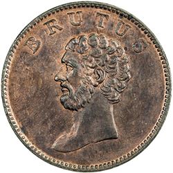 GREAT BRITAIN: AE 1/2 penny token. AU
