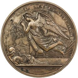 IRELAND: AE medal (171.3g), 1865. AU