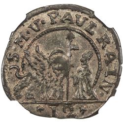VENICE: Paolo Renier, 1779-1789, AE soldo. NGC MS64