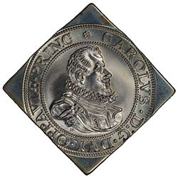 LIECHTENSTEIN: AR klippe 3 ducats, "1619". PCGS MS67